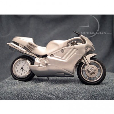 Mini Clocks, Superbike Motorcycle Miniature Clock
