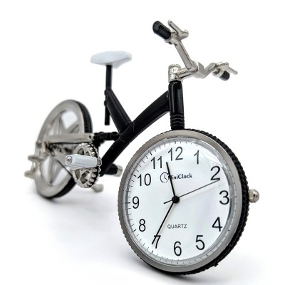 MOUNTAIN BIKE BICYCLE MINIATURE CLOCK