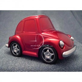 Miniature Clocks, Mini Red VW Car Alarm Clock