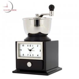 Mini Clock, Vintage COFFEE GRINDER / MILL