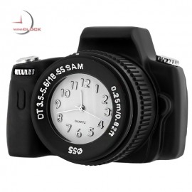 Miniature Clock, Deluxe Black DIGITAL CAMERA