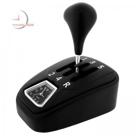 STICK SHIFT MINIATURE GEAR BOX CAR COLLECTIBLE MINI CLOCK GIFT