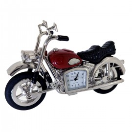 STREET BIKE MOTORCYCLE MINI DESK CLOCK COLLECTIBLE GIFT