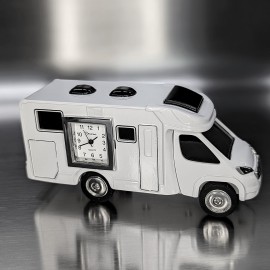 MOTORHOME MINI CLOCK MINIATURE VACATION TRAVEL CARAVAN