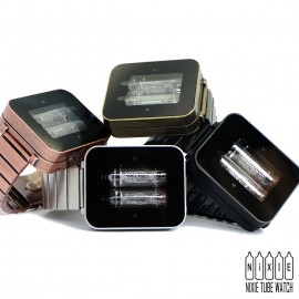 NIXIE TUBE WATCH FEATURING VINTAGE RUSSIAN MILITARY COMPONENTS 