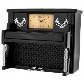 UPRIGHT MINIATURE PIANO MINI CLOCK