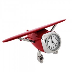 CESSNA AIRPLANE MINIATURE PLANE AVIATION FLIGHT PILOT COLLECTIBLE MINI CLOCK 