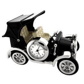 MODEL T CAR MINIATURE VINTAGE FORD COLLECTIBLE MINI DESK CLOCK