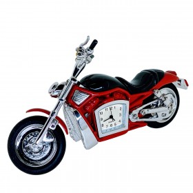MOTORBIKE MINI DESK CLOCK MOTORCYCLE COLLECTIBLE GIFT