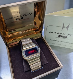 Hamiltion vintage LED Watch