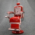 BARBER CHAIR SALON HAIR STYLIST Desktop Mini Clock