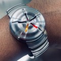 TWELVE 5-9 Q - Unique Japanese LED Watch - SS/Multi