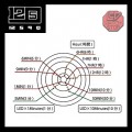 TWELVE 5-9 Q - Unique Japanese LED Watch - SS/Multi