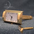 Razor, Shaver Gold Miniature, Mini Clock
