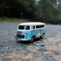 Mini Clock, Collectible Retro Style Vintage VAN
