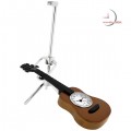 ACOUSTIC GUITAR MINIATURE MUSIC INSTRUMENT COLLECTIBLE MINI CLOCK