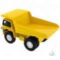 YUKE DUMP TRUCK MINIATURE HEAVY EQUIPMENT MINING EARTH MOVER COLLECTIBLE MINI CLOCK