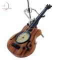 ELECTRIC GUITAR  Mini clock, LES PAUL Style - Woodgrain