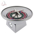 ROULETTE WHEEL Casino Miniature Collectible Clock - Real Action!