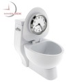 TOILET MINIATURE COLLECTIBLE DESKTOP BATHROOM MINI CLOCK 