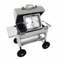 BARBECUE MINIATURE GRILL COOKING COLLECTIBLE BBQ MINI CLOCK