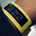 BLACK DICE ~ GURU ~ Multifunction LED Watch - White/Yellow