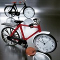 VINTAGE BICYCLE Miniature BIKE Collectible Clock Premium Gift Idea