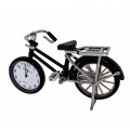 LITTLE BLACK OLD STYLE BIKE MINI DESK CLOCK