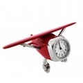 CESSNA AIRPLANE MINIATURE PLANE AVIATION FLIGHT PILOT COLLECTIBLE MINI CLOCK 