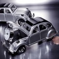 CITROEN 2CV FRENCH VINTAGE CAR COLLECTIBLE MINI DESKTOP CLOCK