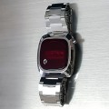 COMMODORE AUTHENTIC VINTAGE 1970s RED DISPLAY LED WATCH MINT CONDITION NOS
