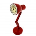 DESK LAMP MINIATURE OFFICE WORKSPACE FURNITURE COLLECTIBLE MINI CLOCK GIFT