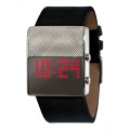 BLACK DICE GAMER LED WATCH RED DOT MATRIX DISPLAY