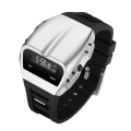 GLADIATOR DRIVERS STYLE 1970s RETRO OLED WATCH - White Display