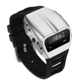 GLADIATOR DRIVERS STYLE 1970s RETRO OLED WATCH - White Display
