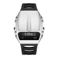 GLADIATOR DRIVERS STYLE 1970s RETRO OLED WATCH - White Display