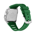 GLADIATOR DRIVERS STYLE 1970s RETRO OLED WATCH - White / Green