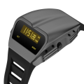 GLADIATOR DRIVERS STYLE 1970s RETRO OLED WATCH - Titanium/Yellow