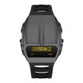 GLADIATOR DRIVERS STYLE 1970s RETRO OLED WATCH - Titanium/Yellow