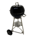 BARBECUE GRILL MINIATURE COLLECTIBLE DESK CLOCK