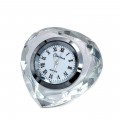 CRYSTAL HEART CLOCK 