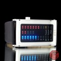 LED Watch - 01 THE ONE - IBIZA RIDE - SS/LEATHER