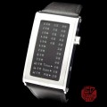 LED Watch - 01 THE ONE - IBIZA RIDE - SS/LEATHER