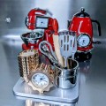 Miniature Clocks Kitchen Chef Utensil Set Mini Clock