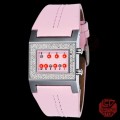 Binary LED Watch, KERALA TRANCE - Ladies - Pink