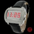 STORM ANKARA - Silver Metal / Black Leather