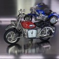 STREET BIKE MOTORCYCLE MINI DESK CLOCK COLLECTIBLE GIFT