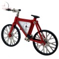 MOUNTAIN BIKE Miniature Desktop Collectible Clock