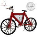 MOUNTAIN BIKE Miniature Desktop Collectible Clock