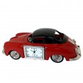  VINTAGE PORSCHE CAR MINI CLOCK SPORTS CAR COLLECTIBLE DESK CLOCK